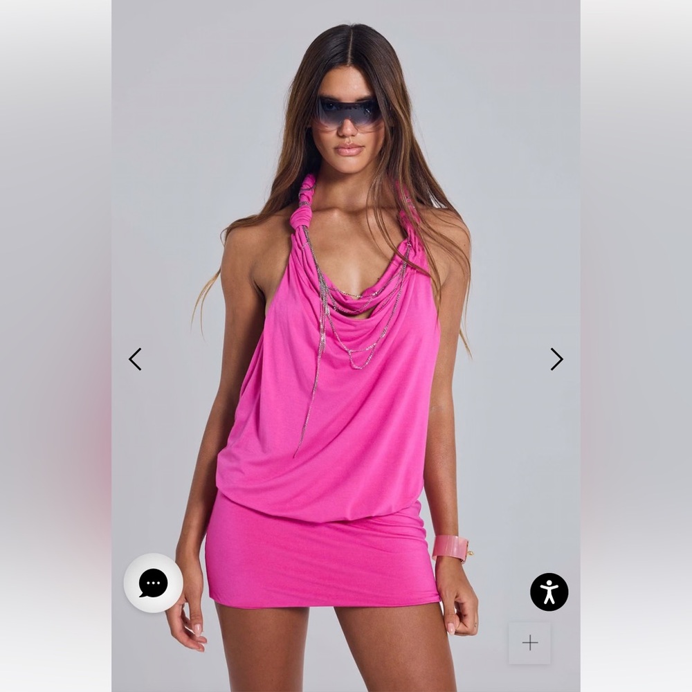 Jaded London Briar Backless Mini Dress